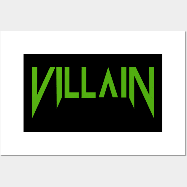 Villain (Hulk Green) Wall Art by MAG